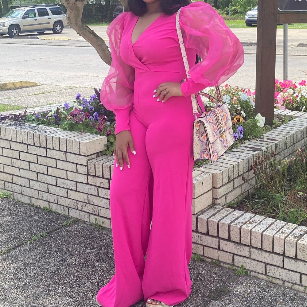 Pink Jumpsuit XL